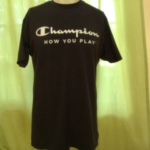 Champion Pi Kappa Phi Blue Shirt Size Medium